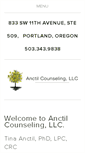 Mobile Screenshot of anctilcounseling.com